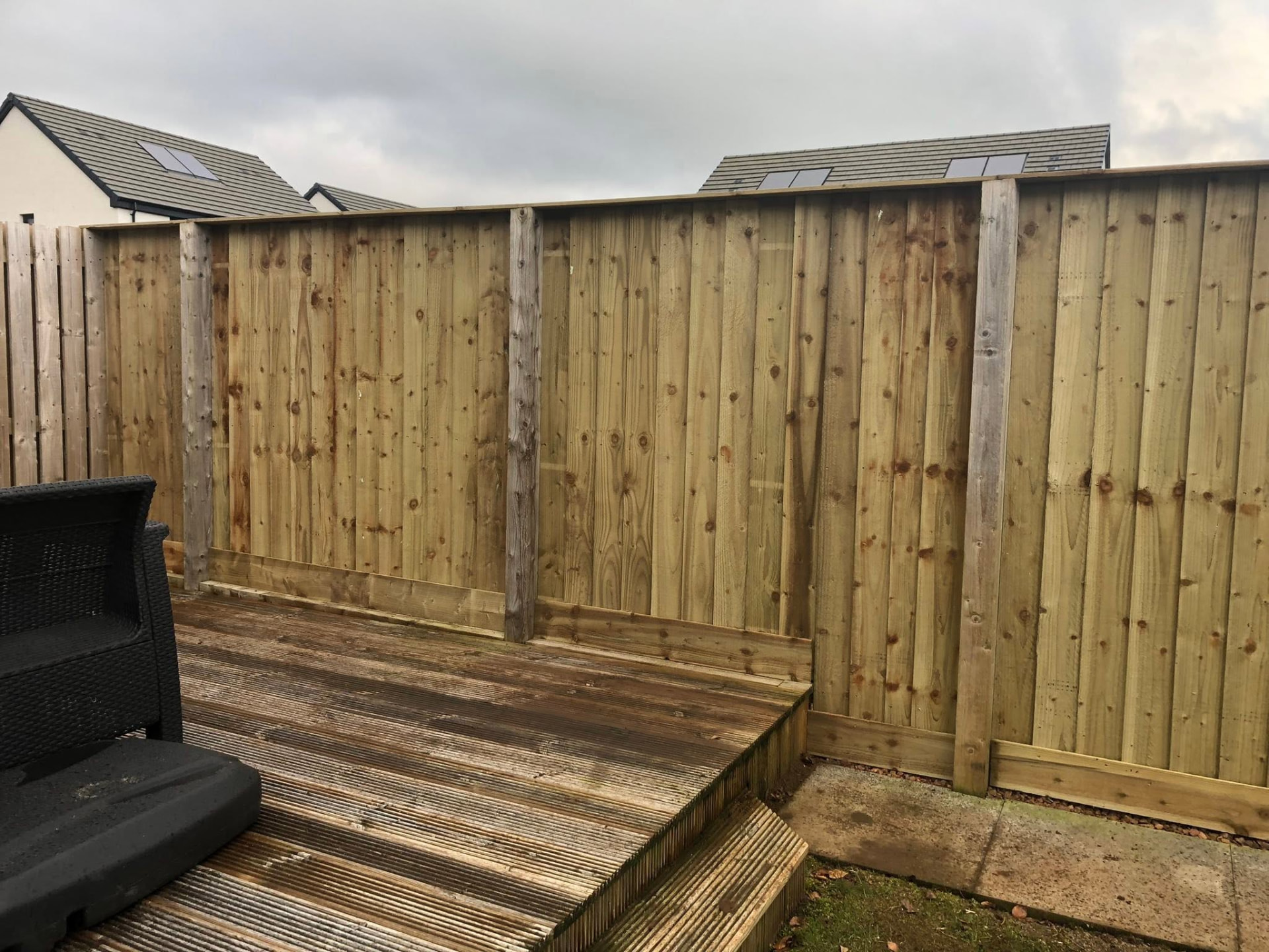 Replacement fence panels